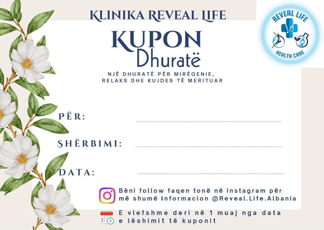 Kupon Dhuratë - Reveal Life